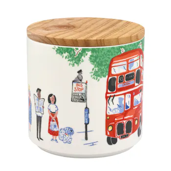All Aboard Storage Pot With Lid