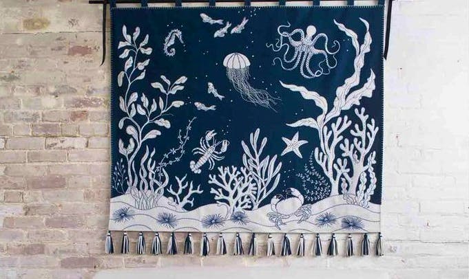 Marine Wall Hanging £925, Jan Constantine