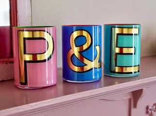 Alphabet Pen Pot