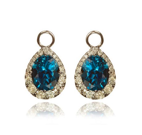 18ct Gold White Topaz Diamond Earrings £2500, Annoushka