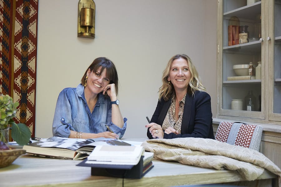 Bunny Turner and Emma Pocock of Turner Pocock Interior Designers