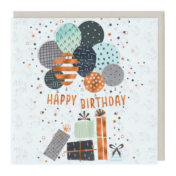 Whistlefish Happy Birthday Greetings Card