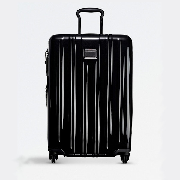 Tumi, Extended Trip Expandable Packing Case - £545 This shiny Tumi offering can hold a whopping 91 litres thanks to its expanding inner. Perfect for a long summer holiday.