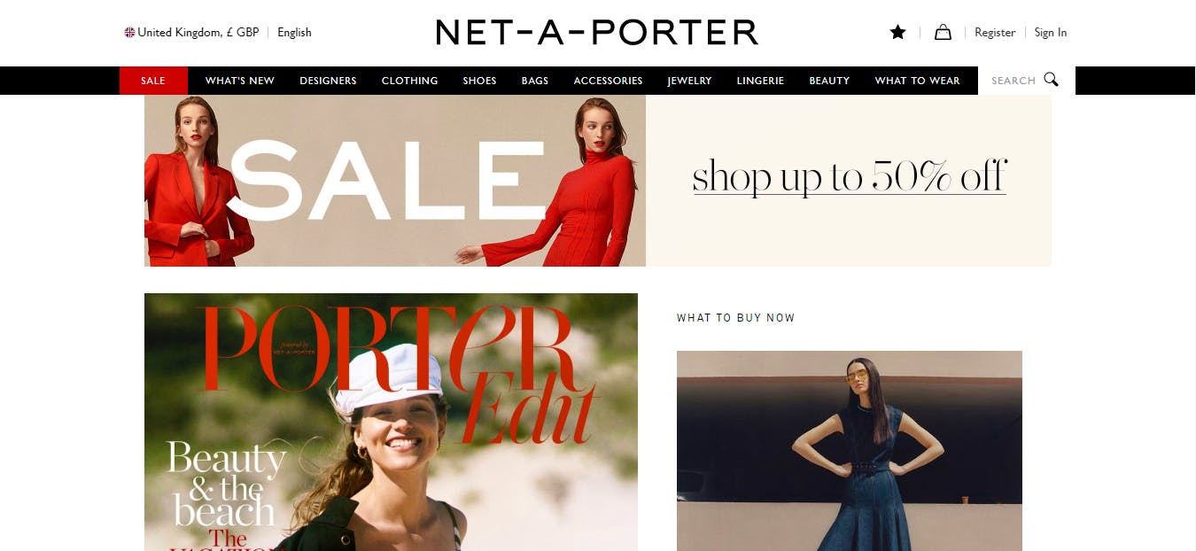 Ten Best Luxury Websites The Good Web Guide