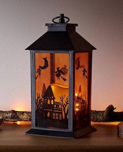 £13.99, Lights For Fun Place this lantern outside your house and the trick or treaters will arrive in hordes.