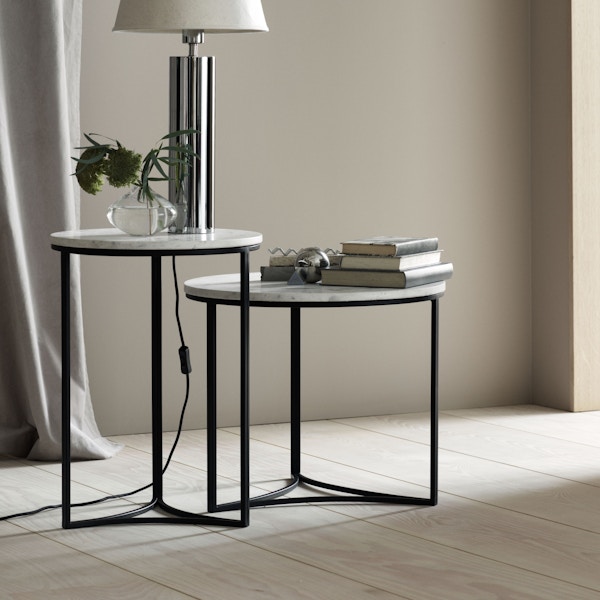 H&M, £79 This minimally designed marble topped side table is fantastically priced and looks way more expensive that it is.