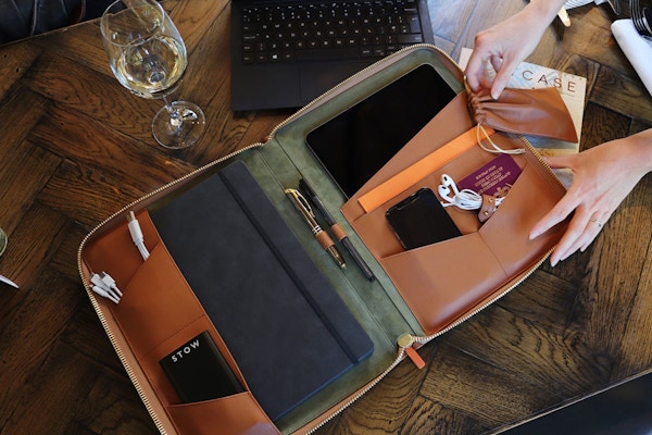 Stow London Leather Travel Accessories