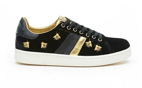 Black & Bees Trainers, £175, My Fashion Tribu