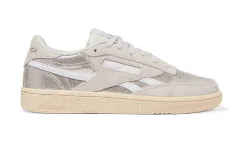 Reebok, Revenge Plus, Metallic Trainers, £70, Net A porter