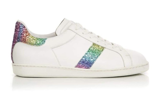 Air & Grace, Rainbow Copeland Trainers, £159, Katie & Jo We are massive ‘Air & Grace’ fans here at The GWG. Not only are its trainers superlatively comfortable, their designs are simple and utterly fantastic.