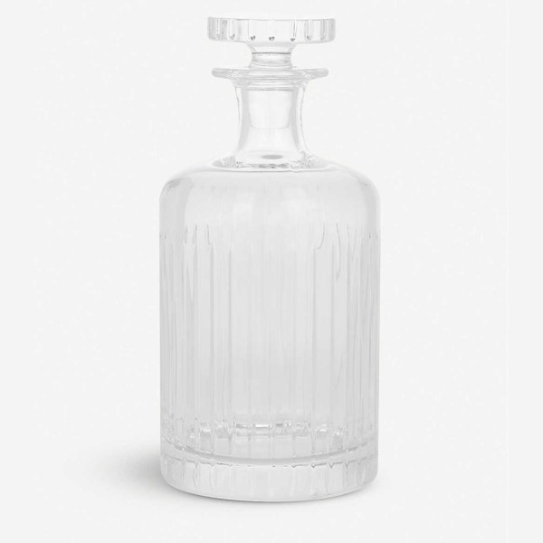 Roebling Cut Crystal Decanter, £135, Soho Home Chunky, satisfyingly heavy yet pretty, the Roebling cut-crystal decanter is both inspired by the Brooklyn Bridge’s architect and the ideal thing for your warming winter brandy.