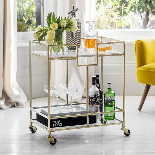 Gatsby Marble Drinks Trolley, £299, Atkin & Thyme First thing first: a drinks trolley is essential and the understated Art Deco stylings of this beauty make it an instant classic.