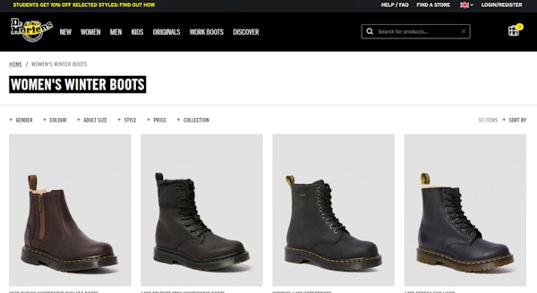 Dr Martens Winter Boots