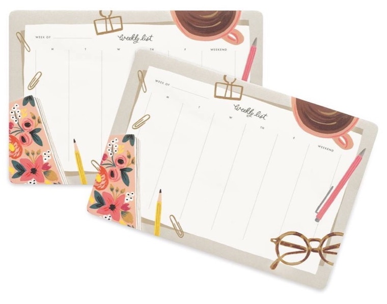 Rifle Paper Co Weekly To Do Desk Pad - Lisa Valentine Home