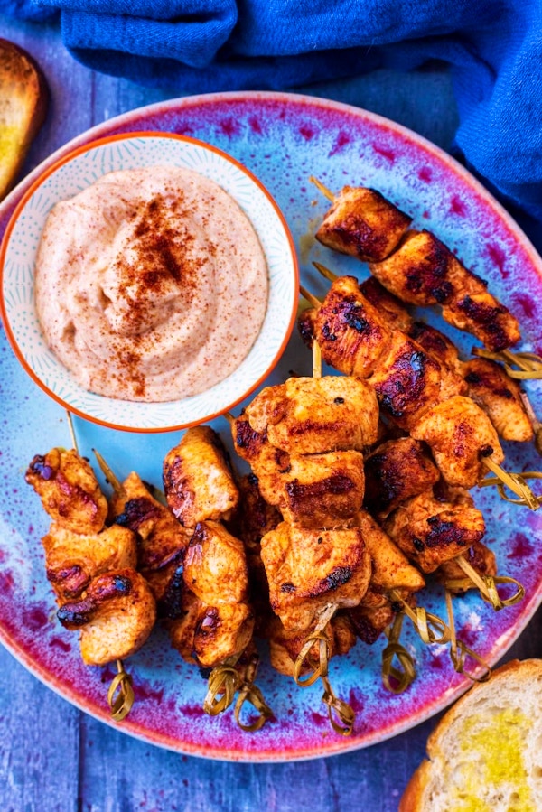 Paprika Chicken Skewers