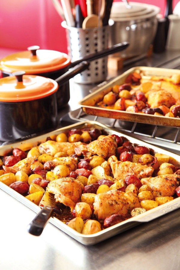 Spanish Chicken With Chorizo And Potatoes