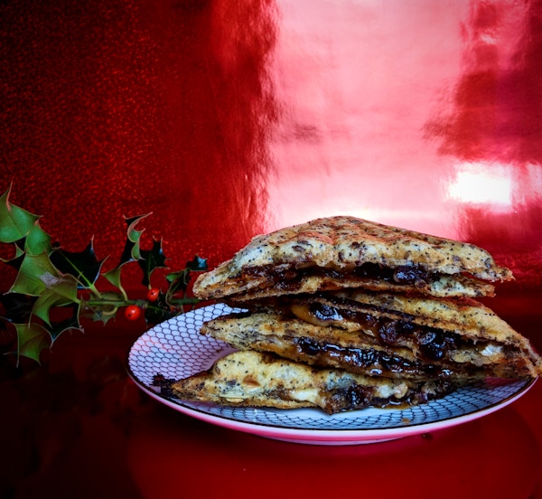 Mince Pie Toastie