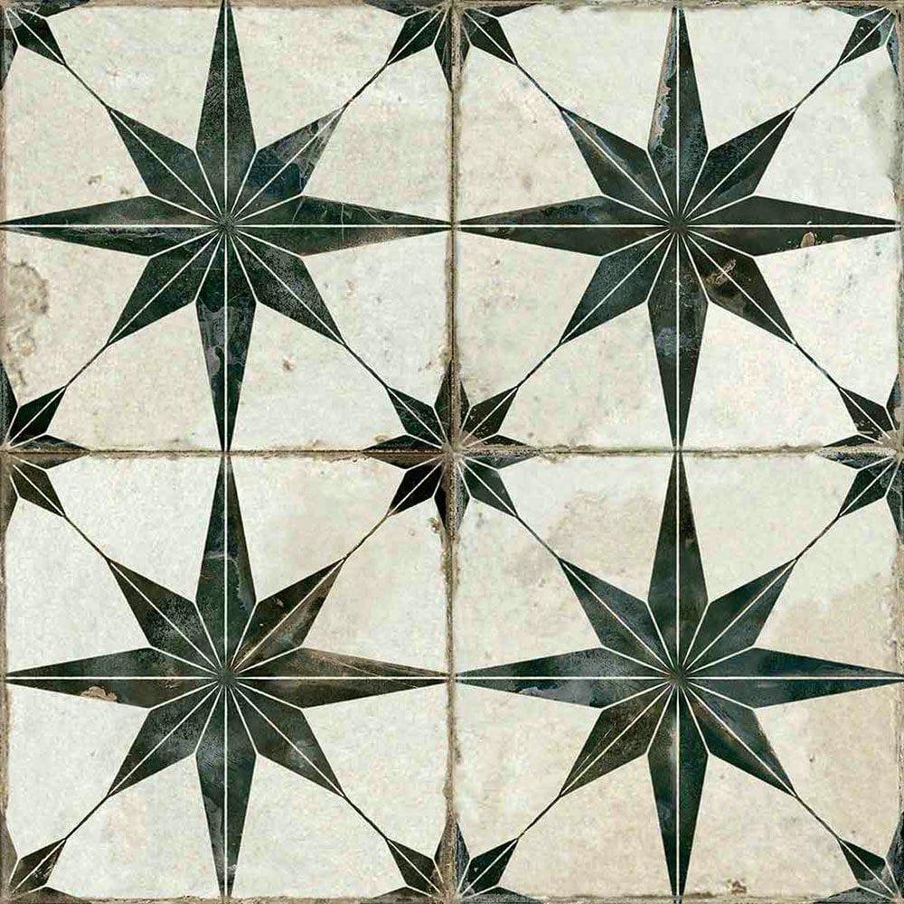 Tiles Direct Scintilla Black Star Tile, £5.07 per tile