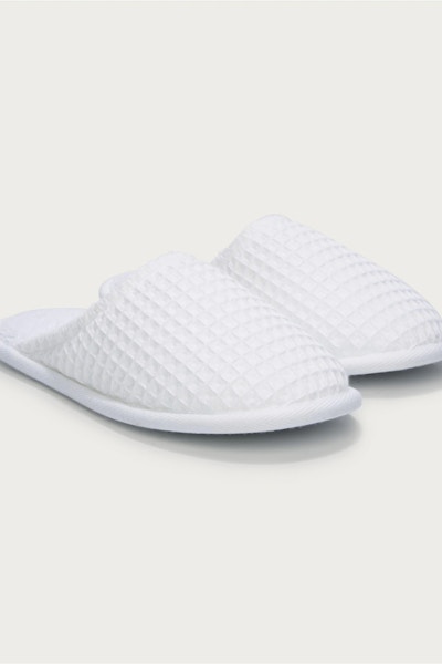 The White Company Waffle Slippers £25
