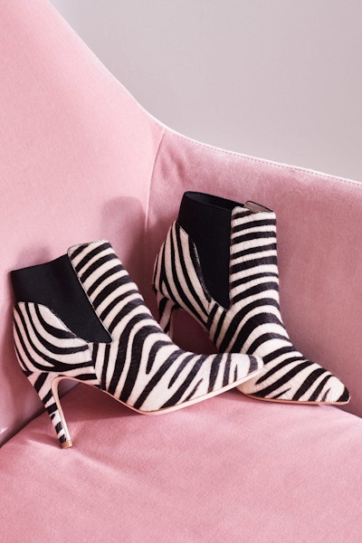 Elsworth Ankle Boots, Zebra, £150 These boots have major Anine Bing vibes and are a fraction of the price. Wear with cropped, flared black jeans and a sweatshirt to complete the look.
