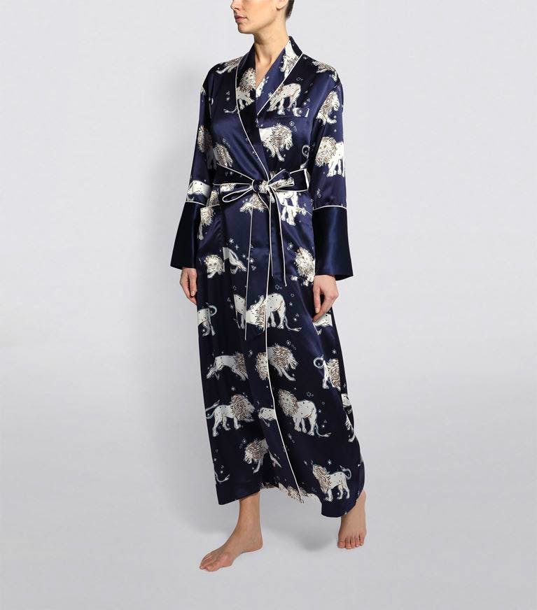 Olivia Von Halle Capability Nefertiti Silk Gown, £790