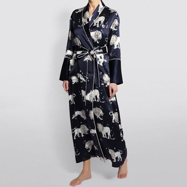 Olivia Von Halle Capability Nefertiti Silk Gown, £790