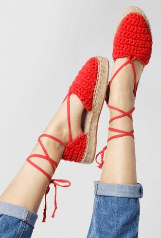 Wool And The Gang Ipanema Espadrilles Crochet Kit, £38