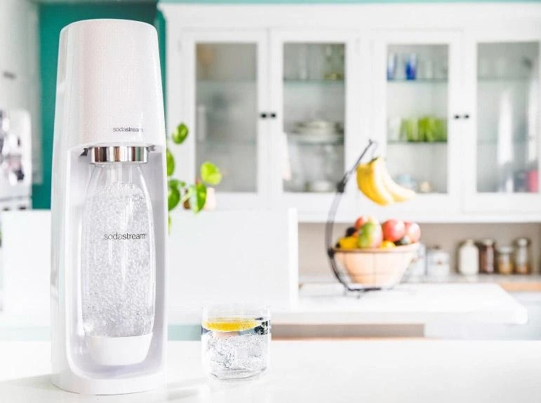 Godob Portable Soda Bubble Machine DIY Sparkling Carbonate Water Maker for Home Summer Drinking 
