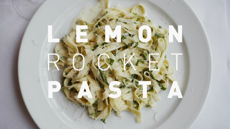 Lemon And Rocket Pasta