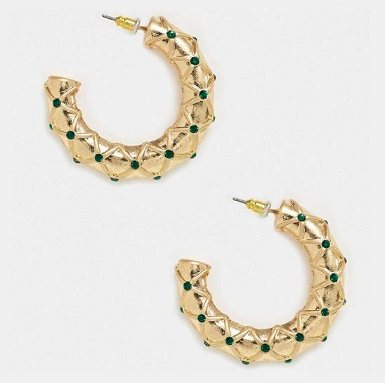 ASOS Chunky Hoop Earrings, £15