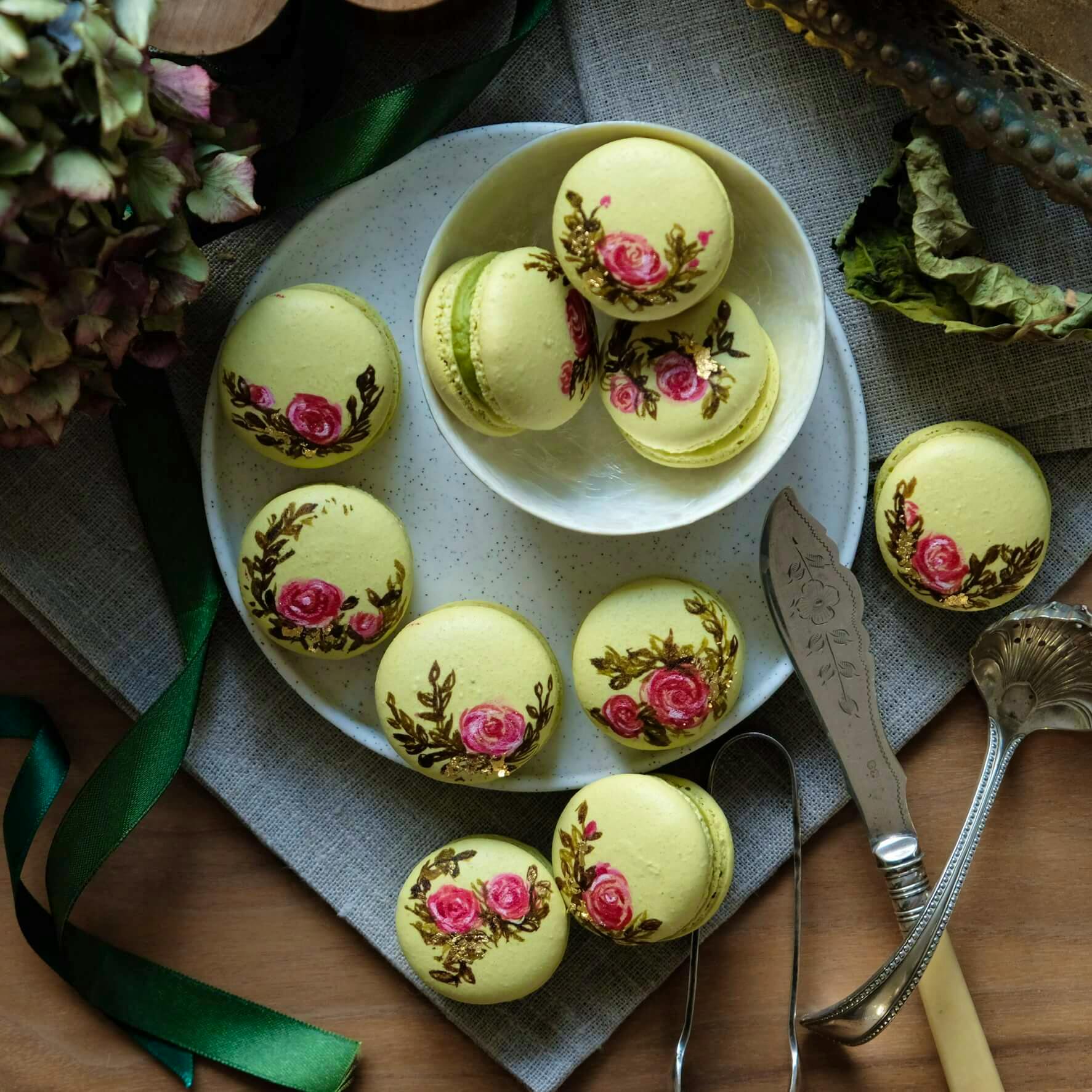 Emma Dodi Cakes From £36 For A Box of 12 - Hand Painted Easter Macarons