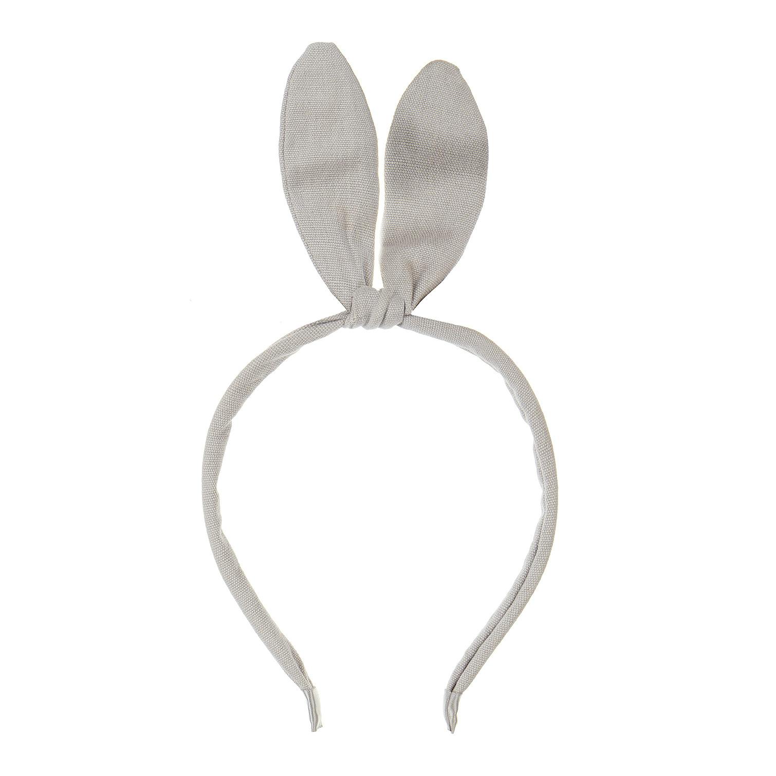 Alex & Alexa, Mimi & Lula £8 – Grey Linen Bunny Ears Headband
