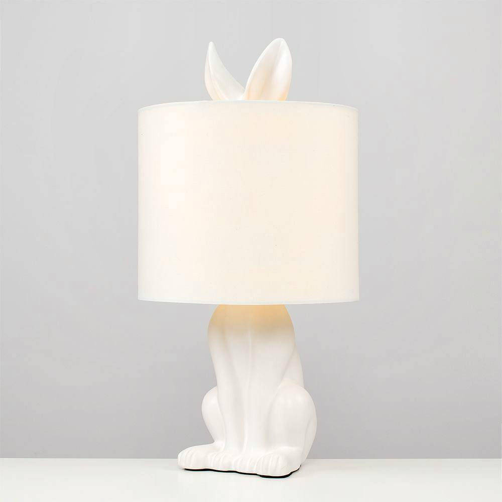 Iconic Lamps NOW £30 – Lepus White Ceramic Table Lamp