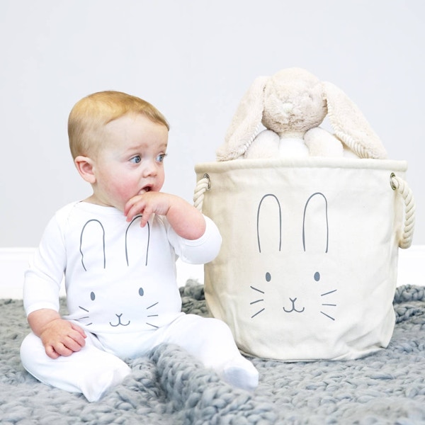 Not On The High Street £55 – Sparks and Daughters, Bunny Face Baby Gift Hamper