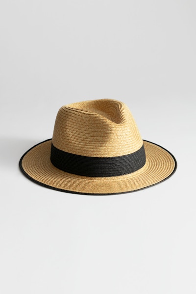 & Other Stories Straw Fedora Hat, £17