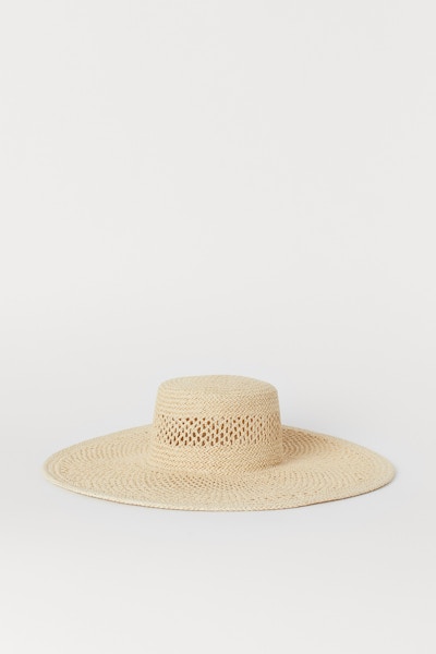 H&M Large Straw Hat, £14.99