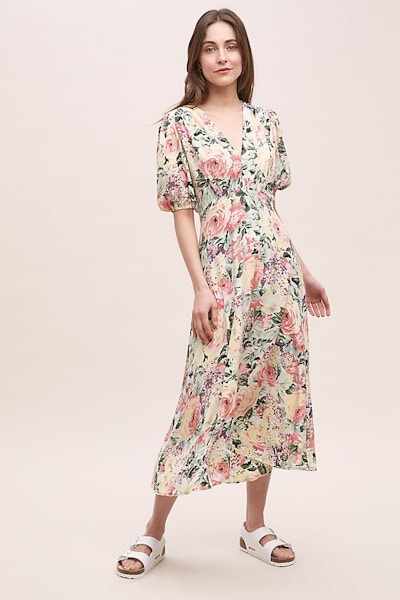 Anthropologie Faithfull The Brand Vittoria Floral-Print Dress, £180
