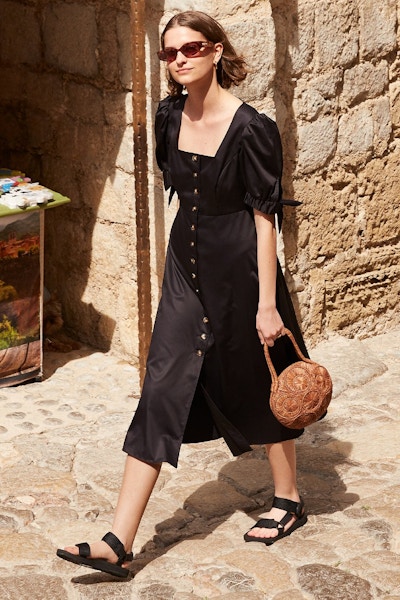 Kitri Lenora Black Midi Dress, £125