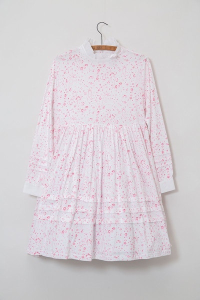 Cabbages & Roses Marriot Jersey Dress In Grace Organic Cotton, £109