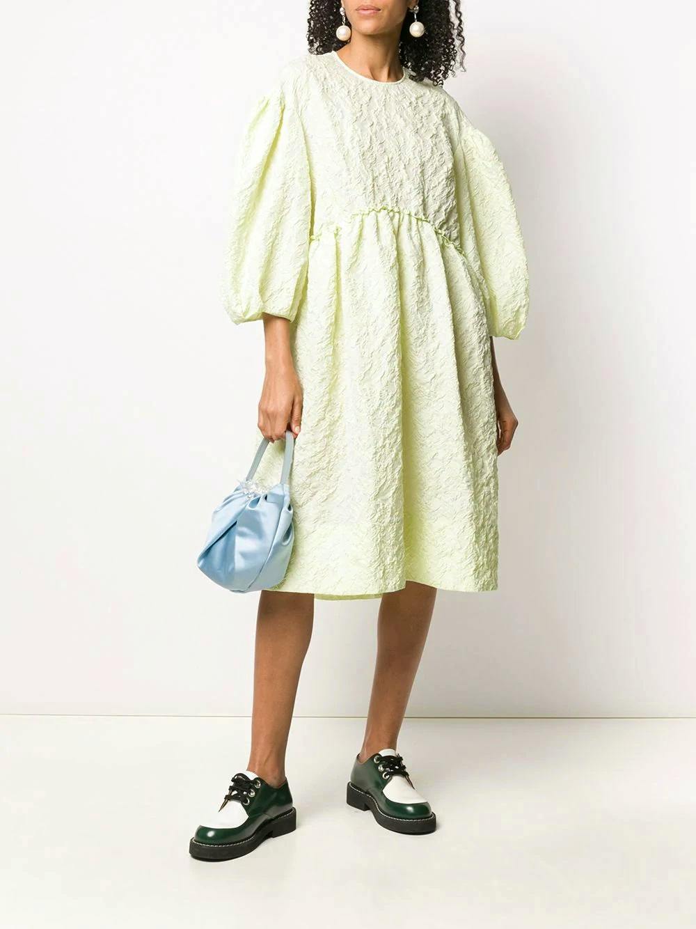 Far Fetch Textured Midi Dress By Simone Rocha, now £746