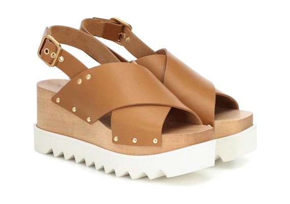 MyTheresa Stella McCartney Elyse Platform Sandals, £485