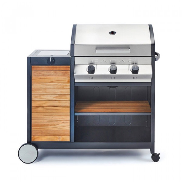 Stoves Are Us Cadac Meridian Woody 3 Burner Gas BBQ, £584.95