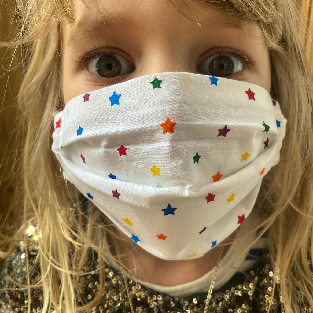 Lulu & Nat Kids Star Face Mask, £12