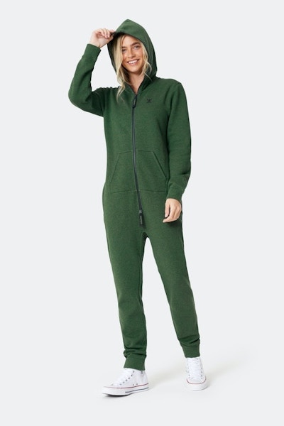 ORIGINAL ONESIE 2.0 GREEN MELANGE Green is the colour of growth, fertility, freshness and harmony. We’ve never needed those things more than now. This onesie is sure to soothe the most troubled soul.