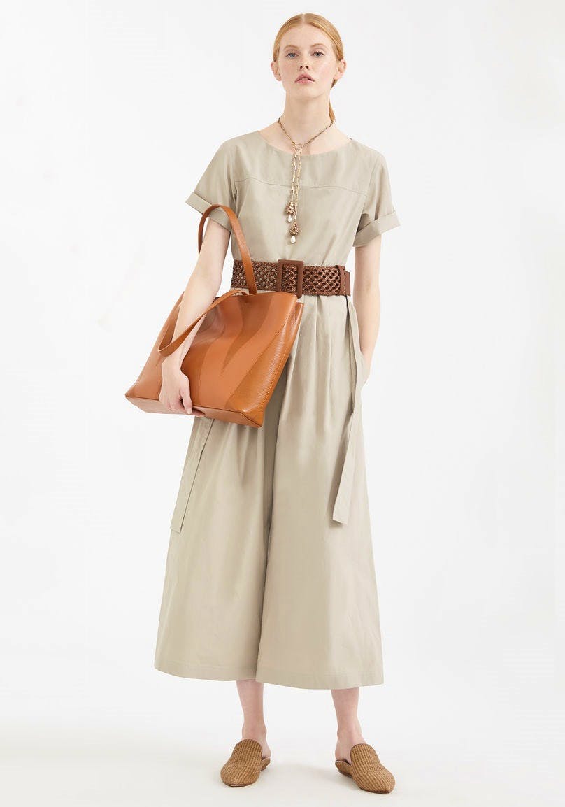 Maxmara Weekend Cotton Canvas Jumpsuit, £290