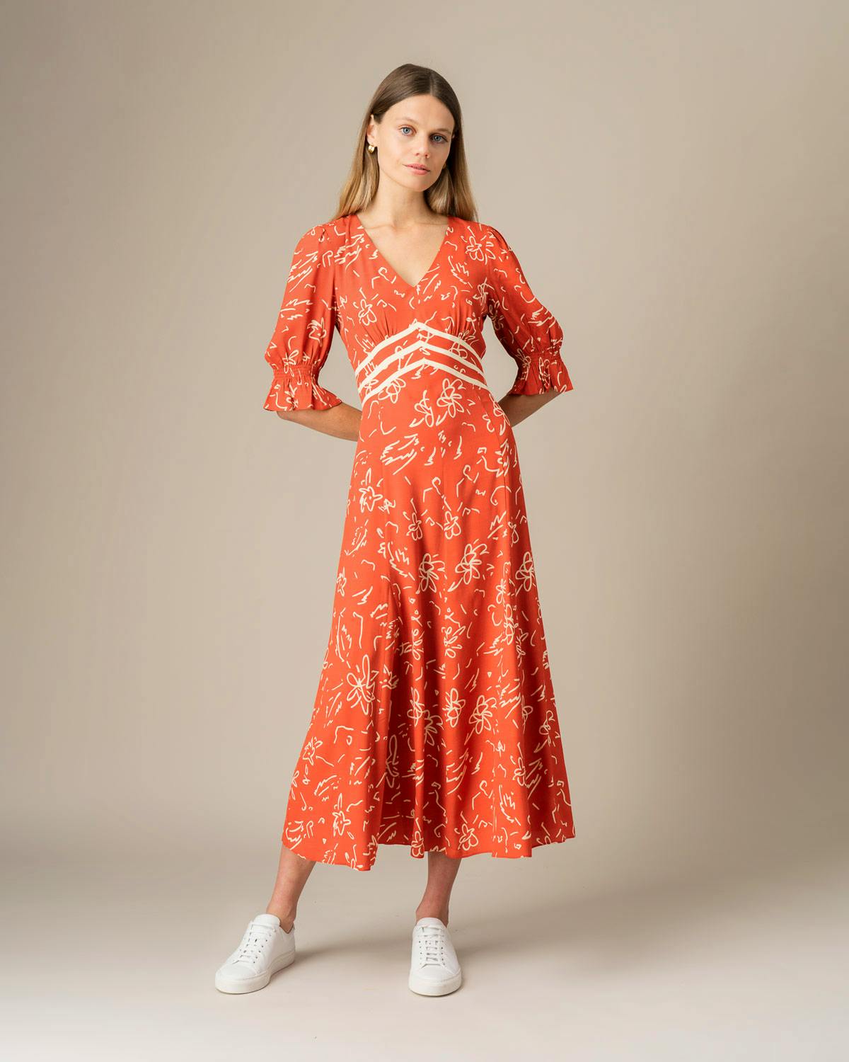 Jigsaw Scribble Tea Dress, £165