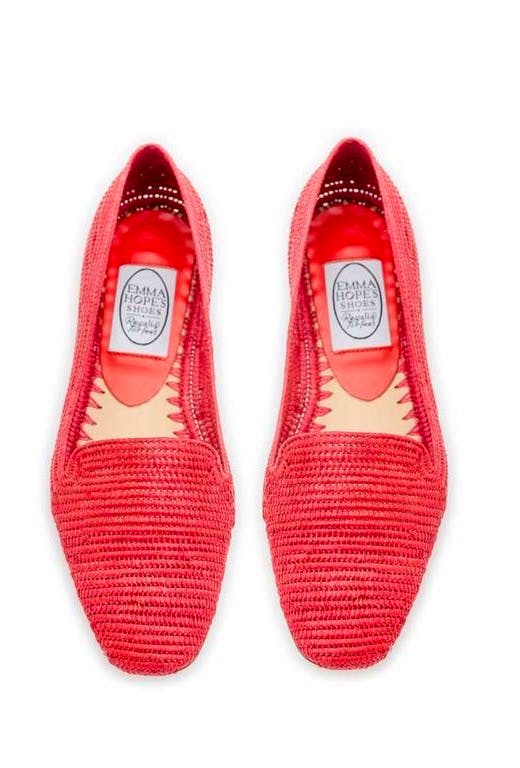 Emma Hope Raffia Albert – Red, £269