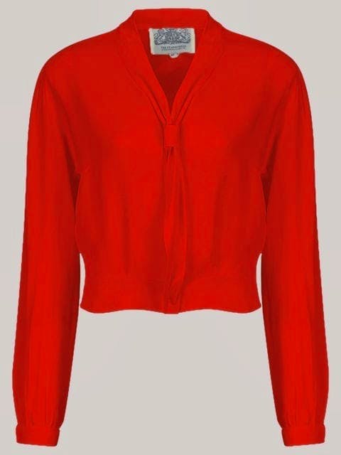 The Seamstress of Bloomsbury Bonnie Blouse Long Sleeve, £39