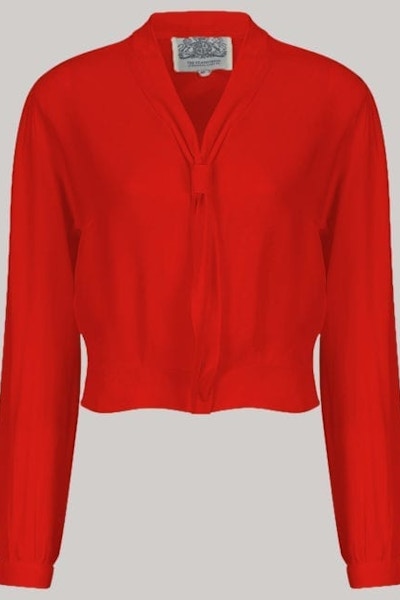 The Seamstress of Bloomsbury Bonnie Blouse Long Sleeve, £39