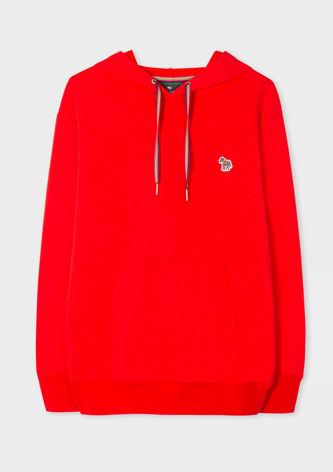 Paul Smith Women’s Red Zebra Logo Organic Cotton Hoodie, £120